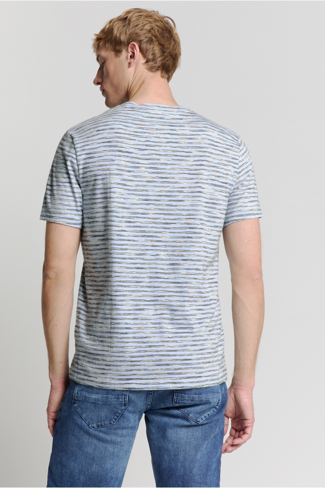 STRIPED CREWNECK T SHIRT 28340470 134 SKY